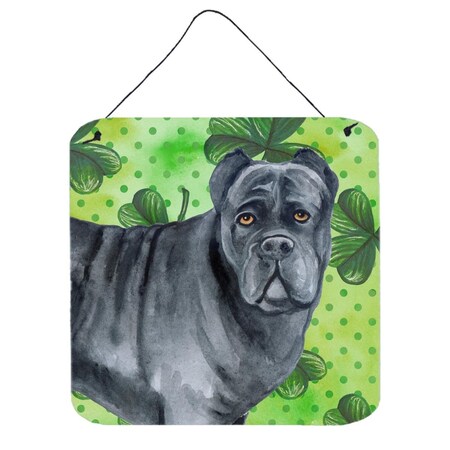 Carolines Treasures Cane Corso St Patricks Wall or Door Hanging Prints BB9868DS66